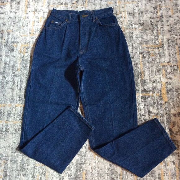 VINTAGE 80’S HIGH WAIST LEE RIDERS JEANS! SZ. 10 - Picture 1 of 10